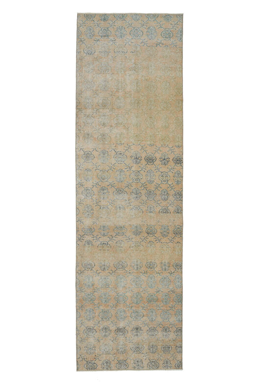 Faded Floral Runner Rug