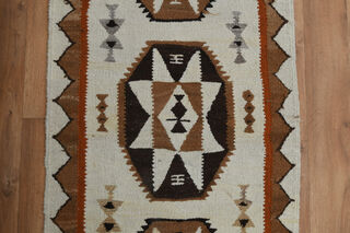 Vintage Turkish Runner Rug - Thumbnail