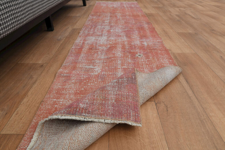 Faded Pink Turkish Runner