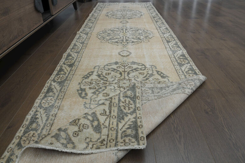  Faded Turkish Runner Rug