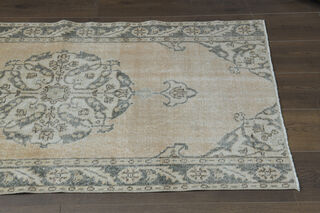  Faded Turkish Runner Rug - Thumbnail