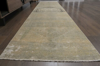 Faded Turkish Runner Rug - Thumbnail