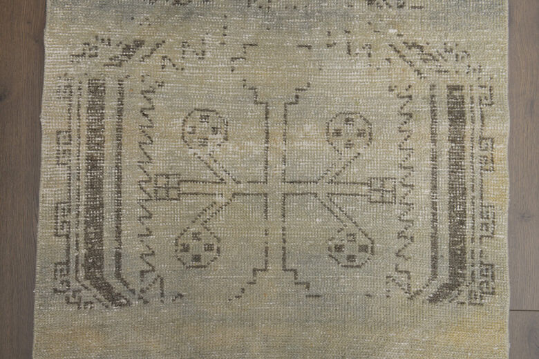 Faded Turkish Runner Rug