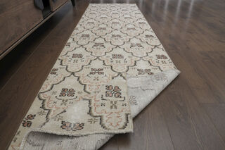 Turkish Vintage Runner Rug - Thumbnail