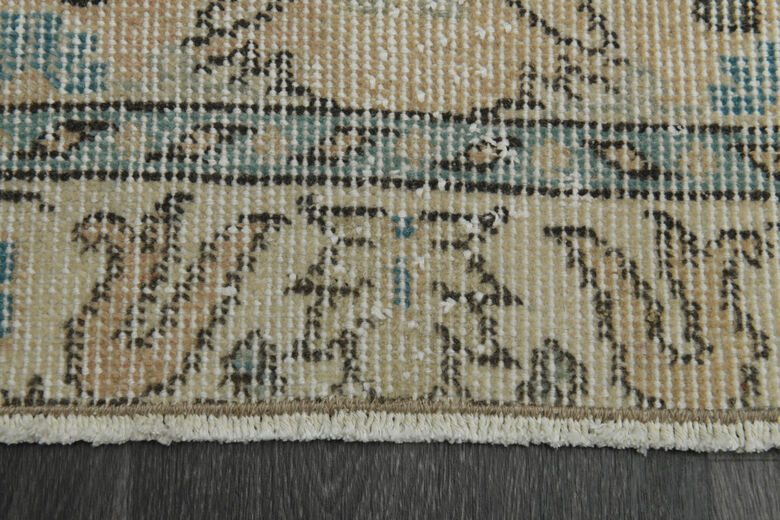 Turkish Oushak Runner Rug