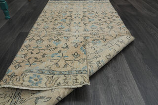 Turkish Oushak Runner Rug - Thumbnail