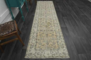 Floral Vintage Turkish Runner - Thumbnail