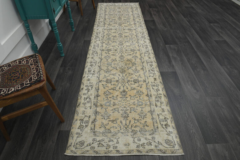 Floral Vintage Turkish Runner