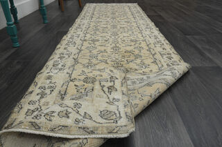 Floral Vintage Turkish Runner - Thumbnail