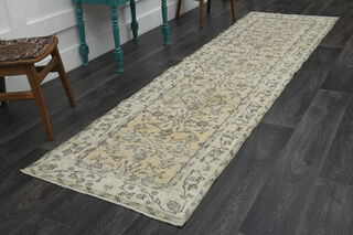 Floral Vintage Turkish Runner - Thumbnail