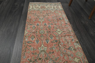 Vintage Turkish Runner Rug - Thumbnail