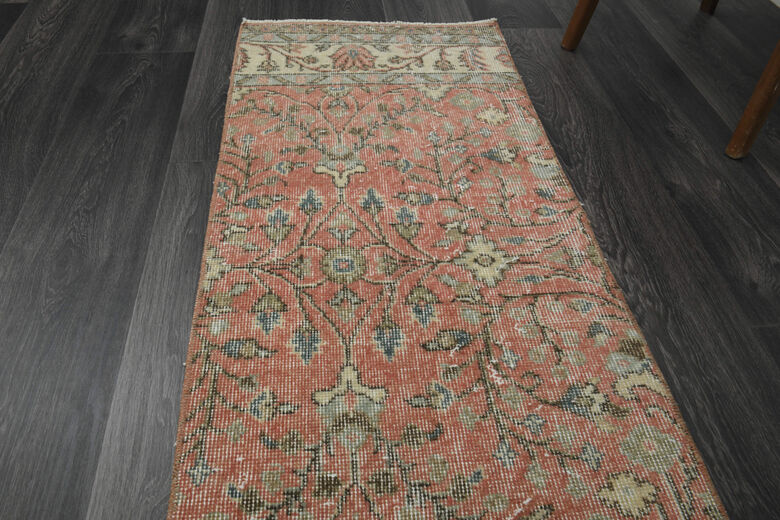 Vintage Turkish Runner Rug