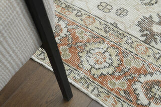 3x9 Antique Turkish Runner Rug - Thumbnail