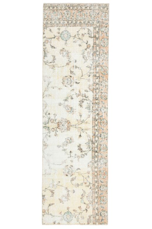 Floral Turkish Runner Rug