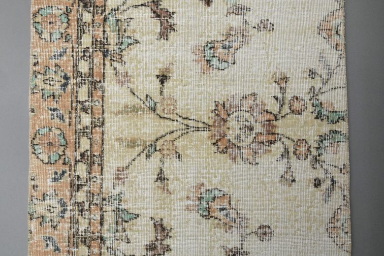 Floral Turkish Runner Rug