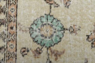 Floral Turkish Runner Rug - Thumbnail