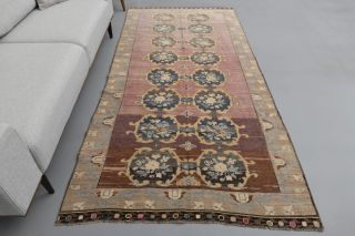 Ikat Turkish Wide Runner Rug - Thumbnail