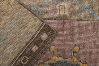 Ikat Turkish Wide Anatolian Runner Rug - Thumbnail