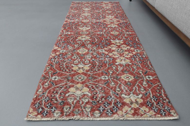 Floral Turkish Runner Rug