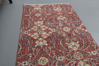 Floral Turkish Runner Rug - Thumbnail