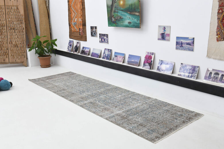 Antique Turkish Anatolian Runner Rug