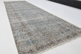 Antique Turkish Runner Rug - Thumbnail