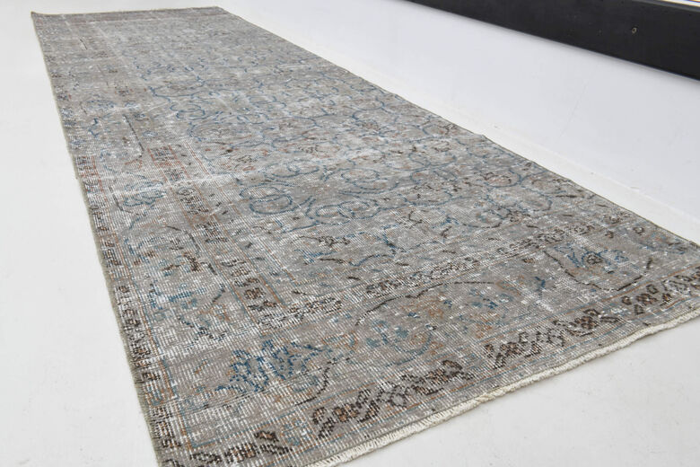 Antique Turkish Anatolian Runner Rug