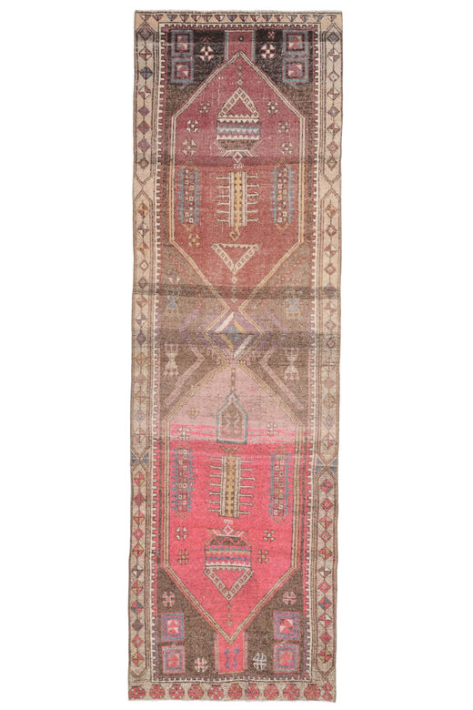 3'x10' Anatolian Vintage Runner Rug