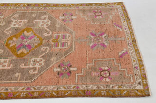 Vintage Turkish Runner Rug - Thumbnail