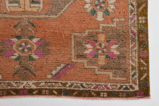 Vintage Turkish Runner Rug - Thumbnail