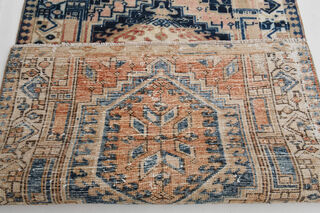 Pastel Red- Turkish Runner Rug - Thumbnail