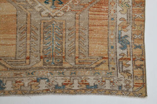 Antique Turkish Runner Rug - Thumbnail