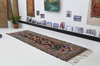 TASSELED TRADITIONAL Turkish Runner Rug - Thumbnail