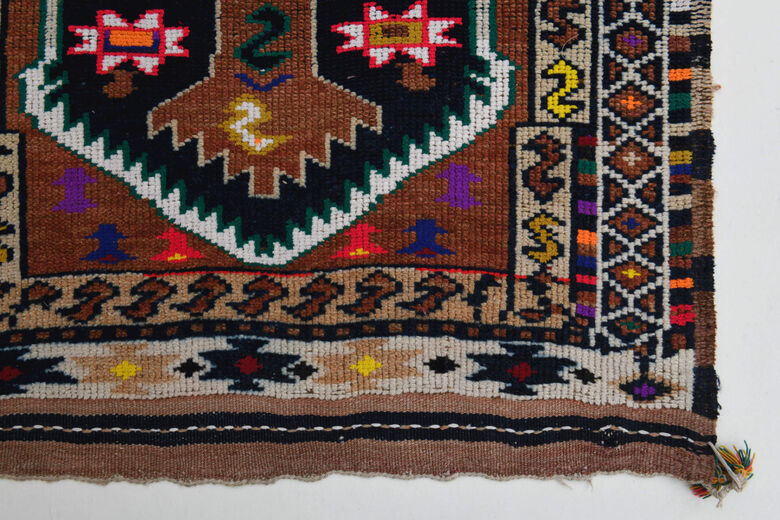 TASSELED TRADITIONAL Turkish Runner Rug