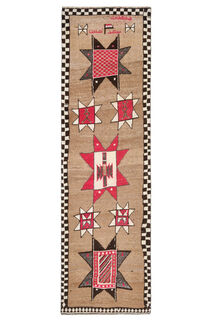 Vintage Turkish Runner Rug - Thumbnail