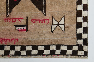 Vintage Turkish Runner Rug - Thumbnail