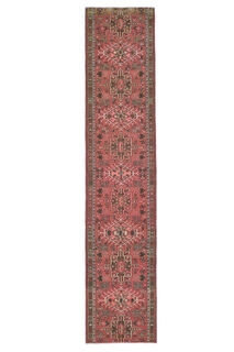 Persian Handwoven Vintage Runner Rug - Thumbnail