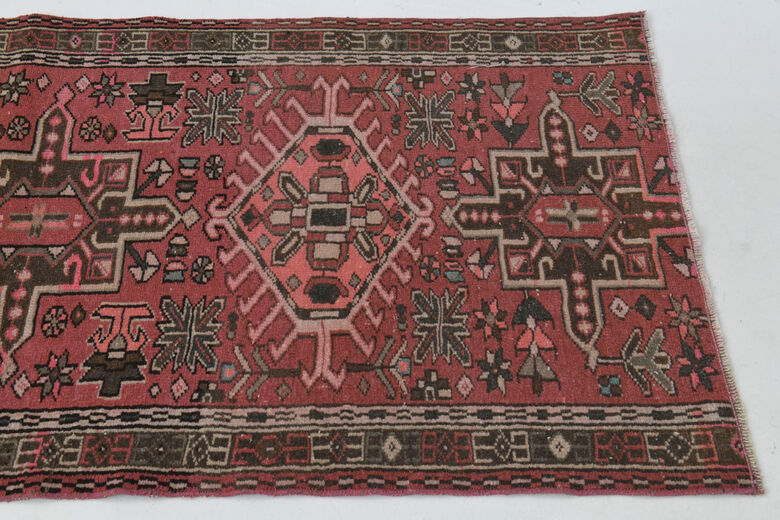 Persian Handwoven Vintage Runner Rug