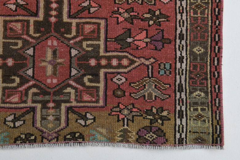 Persian Handwoven Vintage Runner Rug