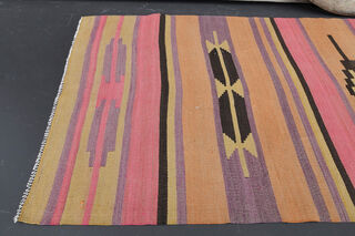 3x9 Turkish Kilim Runner Rug - Thumbnail