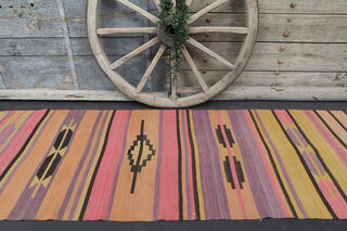 3x9 Turkish Kilim Runner Rug - Thumbnail