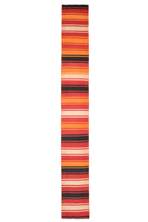 Long & Narrow - Turkish Kilim Runner Rug - Thumbnail