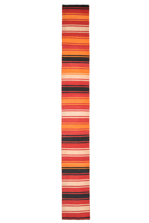 Long & Narrow - Turkish Kilim Runner Rug