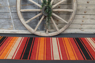 Long & Narrow - Turkish Kilim Runner Rug - Thumbnail