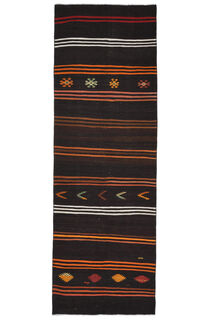 Turkish Kilim Runner Rug - Thumbnail