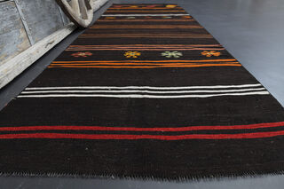 Turkish Kilim Runner Rug - Thumbnail