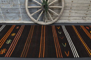 Turkish Kilim Runner Rug - Thumbnail