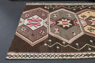 Mid-20th Century Flatweave Runner Carpet - Thumbnail