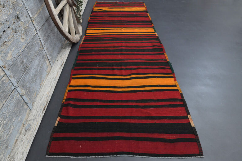 Striped Flatweave Runner