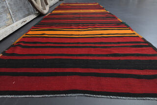 Striped Flatweave Runner - Thumbnail